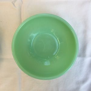 Jadeite Fire King bowl